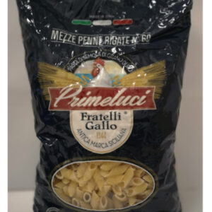 PASTA PRIMELUCI 1Kg. MEZZE PENNE RIGATE N°60