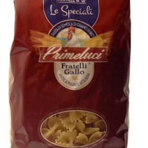 PASTA PRIMELUCI 500gr. FARFALLE N°57 TRAFILATA AL BRONZO