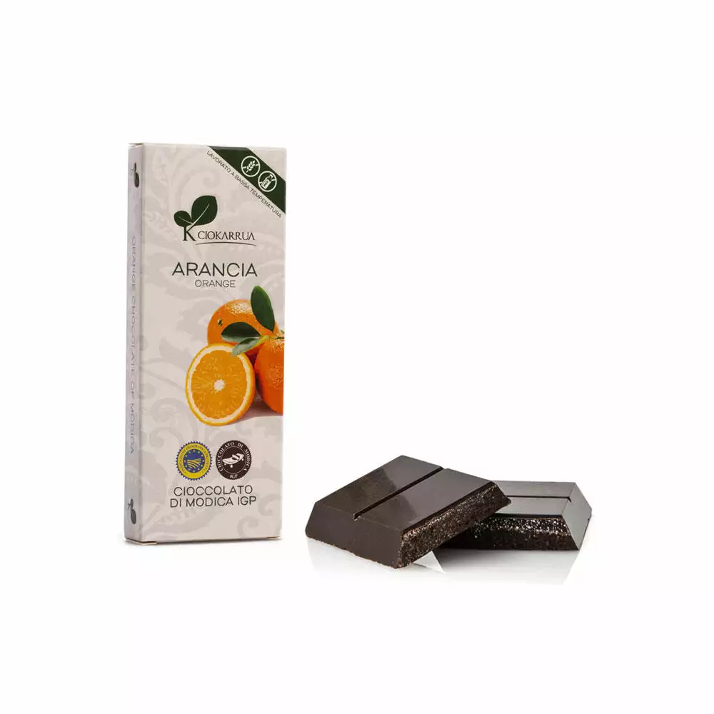 CIOCCOLATO DI MODICA IGP ARANCIA