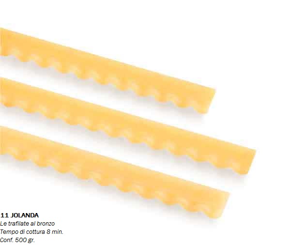 PASTA PRIMELUCI 500gr. JOLANDA N°11 TRAFILATA AL BRONZO - immagine 2