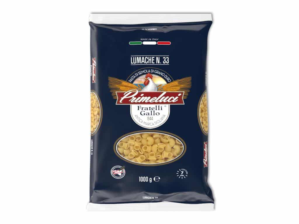 PASTA PRIMELUCI 1Kg. LUMACHE N°33