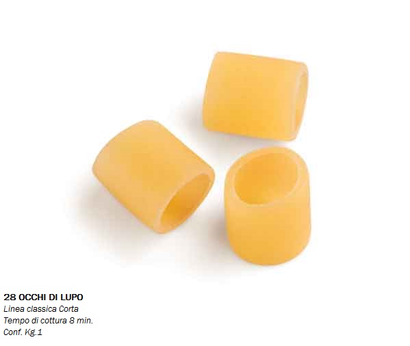 PASTA PRIMELUCI 1Kg. OCCHI DI LUPO N°28 - immagine 2