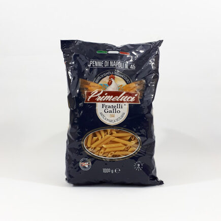PASTA PRIMELUCI 1Kg. PENNE NAPOLI N°45