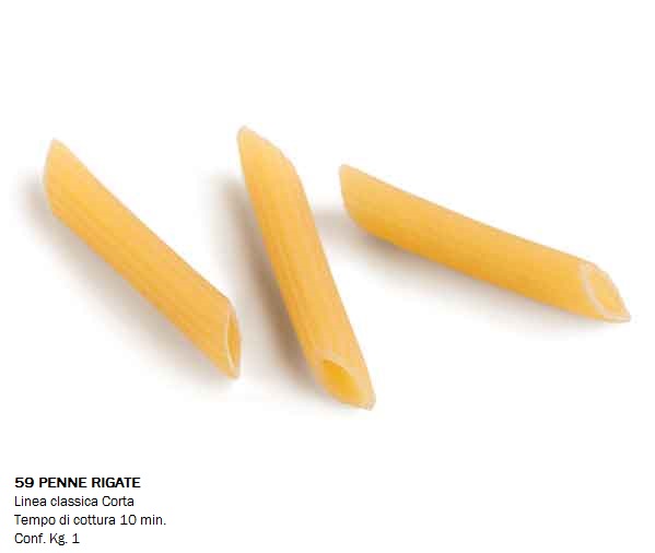 PASTA PRIMELUCI 1Kg. PENNE RIGATE N°59 - immagine 2