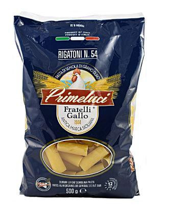 PASTA PRIMELUCI 1Kg. RIGATONI N°54